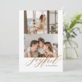 楽しい水彩筆文字 フラット シーズンカード (スタンド正面)