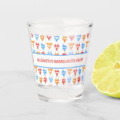 楽しい水着プールパーティー オーダーメイドのブライズパーティー ショットグラス (正面)