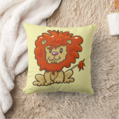 楽しい漫画のライオン クッション (ブランケット)