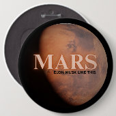 楽しい火星の惑星  缶バッジ (正面&裏面)