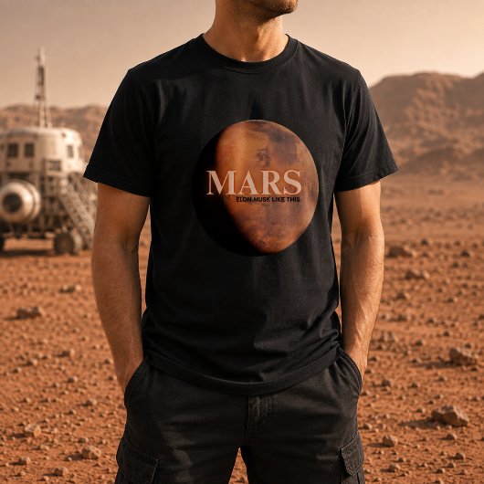 楽しい火星 Tシャツ