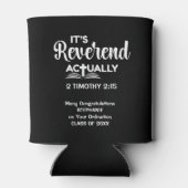 楽しい牧師任命ギフト REVEREND(聖職者)ですよ 缶クーラー (裏面)