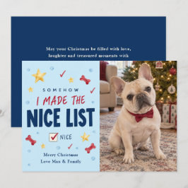 楽しい犬のクリスマス写真 シーズンカード