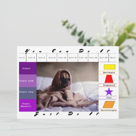 楽しい犬の学習ゲーム 招待状 (スタンド正面)