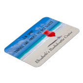 楽しい独身最後の女友達旅行グループビーチ マグネット (左側)