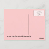 楽しい玉ねぎのポストカード ポストカード (裏面)