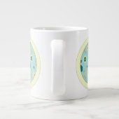 楽しい珪藻専門マグカップ ジャンボコーヒーマグカップ (裏面)