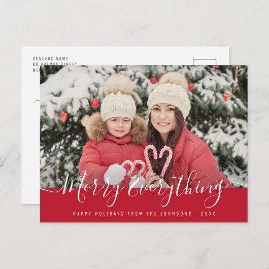 楽しい現代の休日　ポストカード ポストカード (正面/裏面)