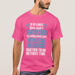 楽しい理学療法士 PT, レトロ理学療法士 Tシャツ