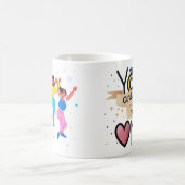 ✨楽しい瞬間とラブマグセット✨ コーヒーマグカップ (中央)