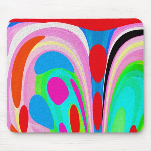 楽しい瞬間アート マウスパッド (正面)