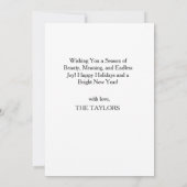 楽しい瞬間 フォトカード 招待状 (裏面)