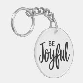 楽しい福音グラフィックス美学クリスチャンである キーホルダー (正面左)