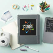 楽しい科学の法則 物理学 シール (iPadカバー)