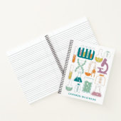 楽しい科学化学ラボアートワーク名 ノートブック (内部)