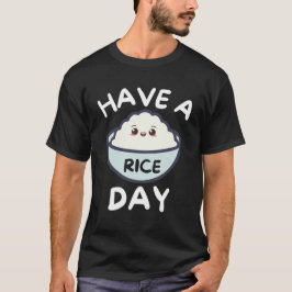 楽しい米の日 かわいい おもしろ 食べ物 ダジャレ ギフト Tシャツ