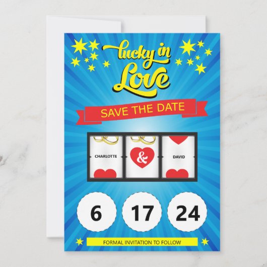 楽しい結婚式のご案内 セーブザデート (正面)