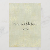 楽しい結婚式のアドバイスコメントカード アドバイスカード (正面)