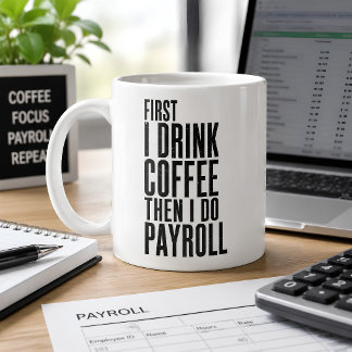 楽しい給与計算 コーヒーマグカップ
