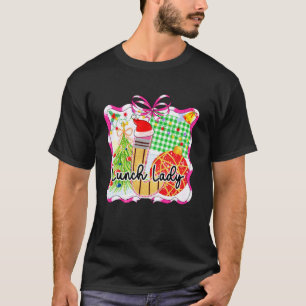 楽しい給食室の先生 メリークリスマス 先生 Xmas P Tシャツ