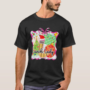 楽しい給食室の先生 メリークリスマス Tシャツ