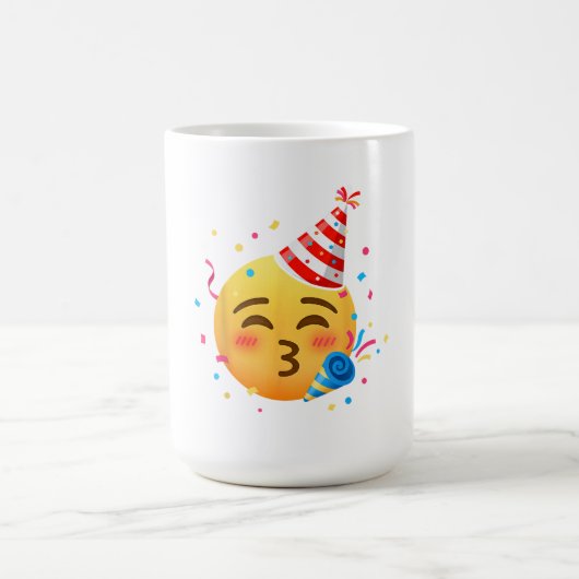 楽しい絵文字パーティー コーヒーマグカップ (中央)