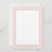 楽しい編集可能なカラー卒業ありがとう サンキューカード (裏面)