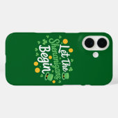 楽しい聖パトリックの日の始まり シェナニガンズ Case-Mate iPhoneケース (裏面 (横))