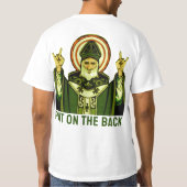 楽しい聖パトリックの日 Tシャツ (裏面)