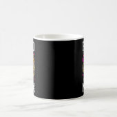 楽しい自慢チア ナーナ ヒョウ柄 母の日 女性 コーヒーマグカップ (中央)