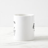 楽しい自由は最高に気持ちいい退職祝いギフト コーヒーマグカップ (中央)