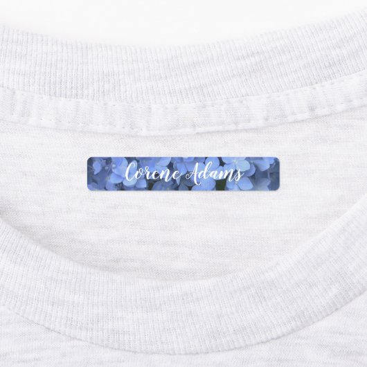 楽しい花模様介護ホーム ラベル (貼付)