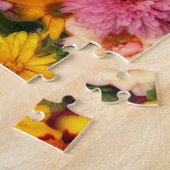 楽しい花 ジグソーパズル (側面)