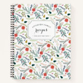 楽しい葉 |休日のレシピ ノートブック (正面)