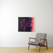 楽しい虹色グリッター誕生日写真撮影用背景 タペストリー (インサイチュ(横))