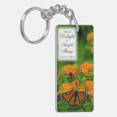 楽しい蝶 キーホルダー (正面左)