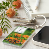 楽しい蝶 キーホルダー (正面右)