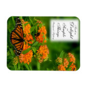 楽しい蝶 マグネット (横)