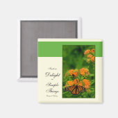 楽しい蝶 マグネット (正面/裏面)