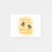 楽しい言葉は聖書の引用文 ポストイット (正面)