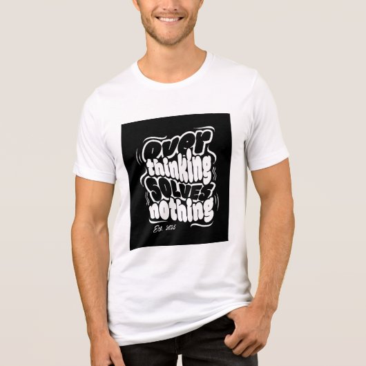 楽しい言葉を立派に設定して、買う価値があるか疑問に思う。笑いと素晴らしいデザインのためなら必須のアイ トライブレンドＴシャツ (正面)