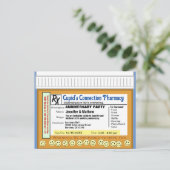 楽しい記念日の処方箋 ポストカード (スタンド正面)