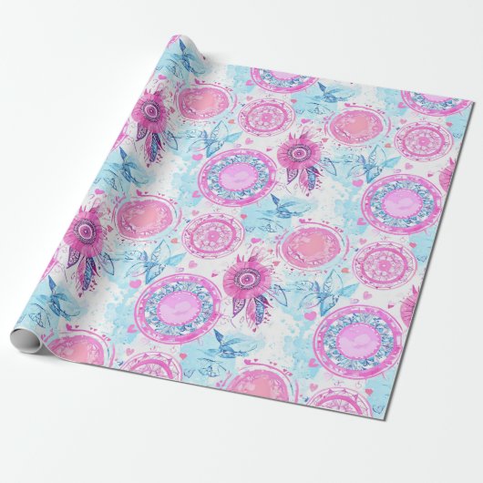 楽しい誕生日のラッピングペーパー ラッピングペーパー (アンロールド)