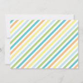 楽しい誕生日プールパーティーの招待状 招待状 (裏面)