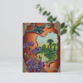 楽しい誕生日 ポストカード (スタンド正面)