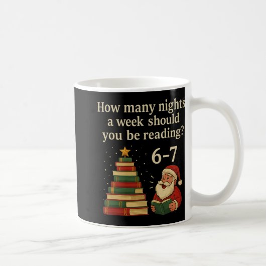 楽しい読み物 クリスマスの木の本 - 読書 6 7 歳の思い出 コーヒーマグカップ (右)