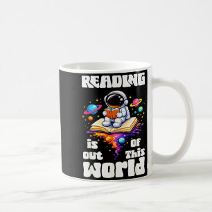 楽しい読書はこの世のものではない宇宙のかわいい コーヒーマグカップ