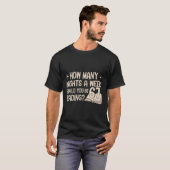楽しい読書 67 六七 ジョーク 英語教師 ボー Tシャツ (正面フル)