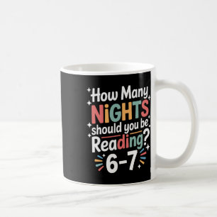 楽しい読書 6 7 六 七 メーム 英語教師 B コーヒーマグカップ