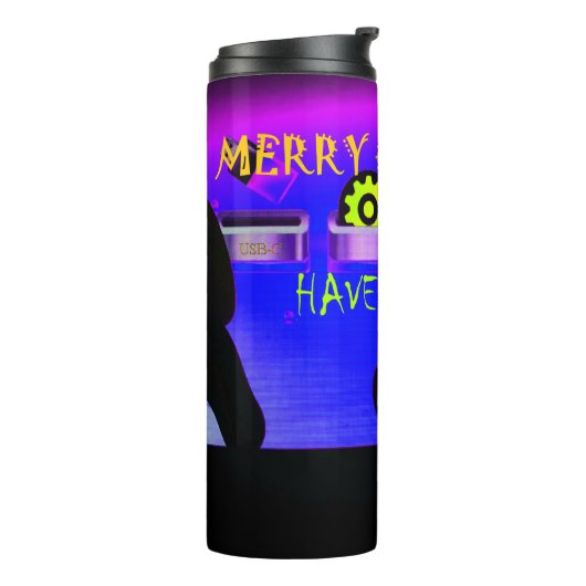 楽しい賛美クリスマスを過ごす – Aフェスティバルデジタル タンブラー (回転左)